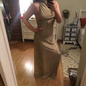 Discontinued Gold reformation gown